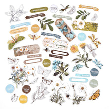 Cargar imagen en el visor de la galería, 49 And Market - Chipboard Set - Krafty Garden. The Krafty Garden Chipboard Set is a pack of non-adhesive backed chipboard elements that can be used to enhance any project. Available at Embellish Away located in Bowmanville Ontario Canada.