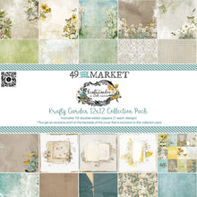 Charger l'image dans la galerie, 49 And Market - Collection Pack 12"X12" - Krafty Garden. Krafty Garden exudes an unvarying sense of beauty and refinement. The soothing shades of blue, green, yellow and tans are perfect for showcasing so many memorable moments in our lives. Available at Embellish Away located in Bowmanville Ontario Canada.
