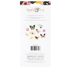 Load image into Gallery viewer, American Crafts - Thickers Stickers - Puffy Stickers - 55/Pkg - April & Ivy. Introducing April and Ivy by American Crafts- a paper collection that effortlessly combines vintage allure, eclectic flair, and vibrant energy. Available at Embellish Away located in Bowmanville Ontario Canada.