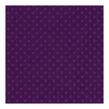 Charger l'image dans la galerie, Bazzill - Dotted Swiss Cardstock 12"X12" - Single Sheets - Plum Pudding. Full Packs = 25 Sheets of High Quality Cardstock. Embellish Away in Bowmanville Ontario Canada.