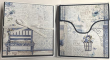 Charger l'image dans la galerie, Pre Recorded album class. Make this beautiful album from beggining to end. At Embellish Away in Bowmanville Ontario Canada. Class and examples made by Bev.