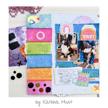 Charger l'image dans la galerie, Brutus Monroe - Deco Foil Adhesive Transfer Sheets - Dazzling Doodles. Make your mark with Deco Foil Adhesive Transfer Designs - which features designs and coordinating words in the signature Brutus Monroe style. Available at Embellish Away located in Bowmanville Ontario Canada. Example by Katrina Hunt.