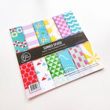將圖片載入圖庫檢視器 Catherine Pooler - 12x12 Patterned Paper - Summer Splash. Available at Embellish Away located in Bowmanville Ontario Canada.