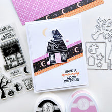 Cargar imagen en el visor de la galería, Catherine Pooler - 6x6 Patterned Paper - Moonlit Manor. Available at Embellish Away located in Bowmanville Ontario Canada. Example by Catherine Pooler Designs Ambassador.
