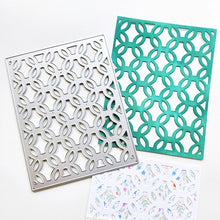 Charger l'image dans la galerie, Catherine Pooler - Cover Plate Die - Lattice Love. Available at Embellish Away located in Bowmanville Ontario Canada. Example by Catherine Pooler Designs.