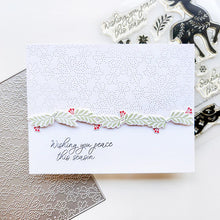 Load image into Gallery viewer, Catherine Pooler - Cover Plate Die - Tin Punch Snowflakes. An intricate pattern of snowflakes made from delicate dots. Available at Embellish Away located in Bowmanville Ontario Canada. Example by Catherine Pooler Designs.
