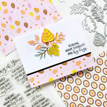 Cargar imagen en el visor de la galería, Catherine Pooler - Dies - Falling Foliage. Available at Embellish Away located in Bowmanville Ontario Canada. Example by Ilina at Catherine Pooler Designs.