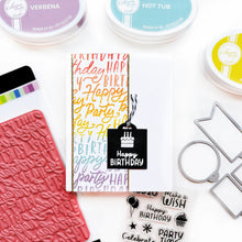 Cargar imagen en el visor de la galería, Catherine Pooler - Dies - Mini Tag. When you need a little pop- the Mini Tag Dies will be a go-to favorite! This set of tag dies are great cut from patterned paper for a little pop. Use them with sentiments to create a cute addition to any card or gift. Available at Embellish Away located in Bowmanville Ontario Canada. Example by Catherine Pooler Designs.