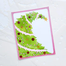 Load image into Gallery viewer, Catherine Pooler - Layered Stencil - Tipsy Tree. Available at Embellish Away located in Bowmanville Ontario Canada. Example by Catherine Pooler Designs brand ambassador.