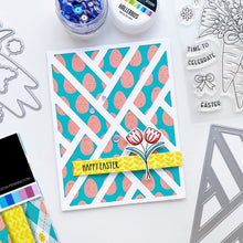 गैलरी व्यूवर में इमेज लोड करें, Catherine Pooler - Patterned Paper - Easterpalooza. Let's celebrate the season with the Easterpalooza Patterned Paper. This bright and vibrant pack is full of easter and spring inspired prints and patterns. Available at Embellish Away located in Bowmanville Ontario Canada. Example by brand ambassador.