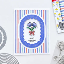 गैलरी व्यूवर में इमेज लोड करें, Catherine Pooler - Patterned Paper - Easterpalooza. Let's celebrate the season with the Easterpalooza Patterned Paper. This bright and vibrant pack is full of easter and spring inspired prints and patterns. Available at Embellish Away located in Bowmanville Ontario Canada. Example by brand ambassador.