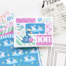 Charger l'image dans la galerie, Catherine Pooler - Patterned Paper - Swan Lake. Plaid print, a timeless touch. Available at Embellish Away located in Bowmanville Ontario Canada. Example by Catherine Pooler Designs brand ambassador.