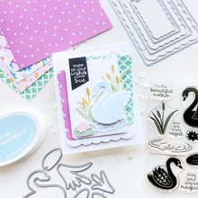 Charger l'image dans la galerie, Catherine Pooler - Patterned Paper - Swan Lake. Plaid print, a timeless touch. Available at Embellish Away located in Bowmanville Ontario Canada. Example by Catherine Pooler Designs brand ambassador.