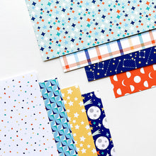 Charger l'image dans la galerie, Catherine Pooler - Patterned Paper - Under The Stars. This pack of 6" x 6" patterned paper, Under The Stars, is designed by Becca Bonneville for Catherine Pooler Designs and is part of the Under The Stars Collection. Available at Embellish Away located in Bowmanville Ontario Canada.