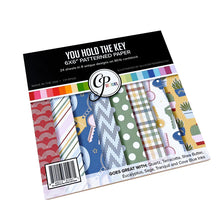 Charger l'image dans la galerie, Catherine Pooler - Patterned Paper - You Hold the Key. Whether someone is moving in to their dorm, first home or a new job; the You Hold the Key Patterned Paper is a great pack! Available at Embellish Away located in Bowmanville Ontario Canada.