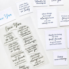 Load image into Gallery viewer, Catherine Pooler - Sentiment Stamps - Inside Out Love You. Available at Embellish Away located in Bowmanville Ontario Canada.