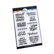 Charger l'image dans la galerie, Catherine Pooler - Sentiment Stamps - Lasso Life. Available at Embellish Away located in Bowmanville Ontario Canada.