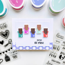 Load image into Gallery viewer, Catherine Pooler - Sentiments Stamp & Die Set - More Amor. Available at Embellish Away located in Bowmanville Ontario Canada. Example by brand ambassador.