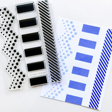 Charger l'image dans la galerie, Catherine Pooler - Stamp - Yay Stripes. Available at Embellish Away located in Bowmanville Ontario Canada. Example by Catherine Pooler Designs.