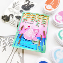 Charger l'image dans la galerie, Catherine Pooler - Stamp & Die Set - Flight of Fancy. Available at Embellish Away located in Bowmanville Ontario Canada. Example by Catherine Pooler Designs brand ambassador.