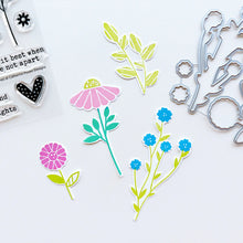 Charger l'image dans la galerie, Catherine Pooler - Stamp & Die Set - Flower Forest. The oversized blooms and stems from the Flower Forest Stamp Set are perfect alone or together to create cards for all occasions. Available at Embellish Away located in Bowmanville Ontario Canada.