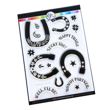 Charger l'image dans la galerie, Catherine Pooler - Stamp & Die Set - Happy Horseshoes. Available at Embellish Away located in Bowmanville Ontario Canada.
