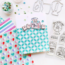 Load image into Gallery viewer, Catherine Pooler - Stamp & Die Set - Love Puns. Available at Embellish Away located in Bowmanville Ontario Canada. Example by brand ambassador.