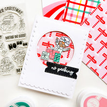 Load image into Gallery viewer, Catherine Pooler - Sentiments Stamp & Die Set - Santa's Crew. Available at Embellish Away located in Bowmanville Ontario Canada. Example by Erika at Catherine Pooler Designs.