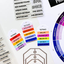 Charger l'image dans la galerie, Catherine Pooler - Stamps - Party Colors. Updated to include the new 2023 Colors! Label your swatches and get organized with the Party Colors Stamp Set. This set includes each of the Party Color Ink Names as an individual stamp. Available at Embellish Away located in Bowmanville Ontario Canada. Example by brand ambassador.