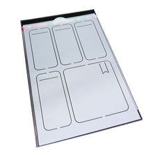 Cargar imagen en el visor de la galería, Catherine Pooler - Stencil - At A Glance. This At a Glance reusable stencil is from Catherine Pooler Designs. This stencil is perfect for making a 5 day week on a page of a Canvo or other planner or journal (sold separately). Available at Embellish Away located in Bowmanville Ontario Canada.