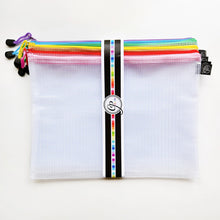 Load image into Gallery viewer, Catherine Pooler Designs - Storage - Large Project Pouches - Rainbow Set of 6. Measures 13" x 9.5". Available at Embellish Away in Bowmanville Ontario Canada.