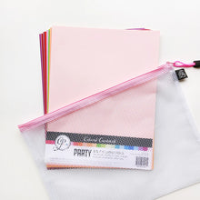 Load image into Gallery viewer, Catherine Pooler Designs - Storage - Large Project Pouches - Rainbow Set of 6. Measures 13" x 9.5". Available at Embellish Away in Bowmanville Ontario Canada.