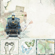 Load image into Gallery viewer, Ciao Bella - 12X12 Paper Pad - 12 Pack - Eastern Journey. Includes 12 Sheets. Available at Embellish Away located in Bowmanville Ontario Canada.