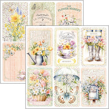 Load image into Gallery viewer, Ciao Bella - 12X12 Paper Pad - Flower Shop. Includes 12 sheets. Available at Embellish Away located in Bowmanville Ontario Canada.