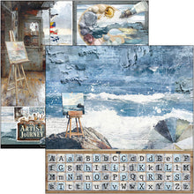 Load image into Gallery viewer, Ciao Bella - 12X12 Patterns Pad - An Artist Journey. Includes 8 Sheets. Available at Embellish Away located in Bowmanville Ontario Canada.
