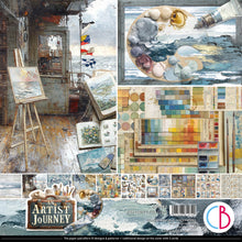 Load image into Gallery viewer, Ciao Bella - 12X12 Patterns Pad - An Artist Journey. Includes 8 Sheets. Available at Embellish Away located in Bowmanville Ontario Canada.