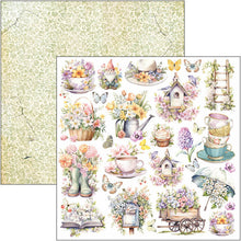 Load image into Gallery viewer, Ciao Bella - 12X12 Patterns Paper Pad - Flower Shop. Includes 8 sheets. Available at Embellish Away located in Bowmanville Ontario Canada.