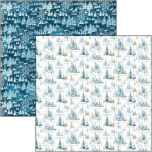 Load image into Gallery viewer, Ciao Bella - 12x12 Patterns Pad - 8 Sheets - Winter Journey. With beautiful snowy images the Winter Journey collection has a cool color palette of ice blue and white perfect for your Winter projects and greeting cards. Available at Embellish Away located in Bowmanville Ontario Canada