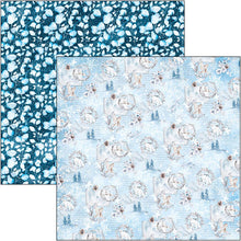 Load image into Gallery viewer, Ciao Bella - 12x12 Patterns Pad - 8 Sheets - Winter Journey. With beautiful snowy images the Winter Journey collection has a cool color palette of ice blue and white perfect for your Winter projects and greeting cards. Available at Embellish Away located in Bowmanville Ontario Canada