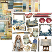 將圖片載入圖庫檢視器 Ciao Bella - 6X6 Fussy Cut Pad - An Artist Journey. Includes 24 Sheets. Available at Embellish Away located in Bowmanville Ontario Canada.