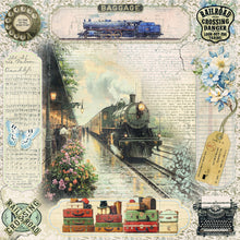 Load image into Gallery viewer, Ciao Bella - 8X8 Paper Pad - Eastern Journey. Includes 12 Sheets. Available at Embellish Away located in Bowmanville Ontario Canada.