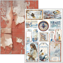 Load image into Gallery viewer, Ciao Bella - A4 Creative Pad - An Artist Journey. Includes 9 Sheets. Available at Embellish Away located in Bowmanville Ontario Canada.