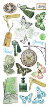 Load image into Gallery viewer, Ciao Bella - Art Stickers Uncut Transparent Adhesive Sheets - Eastern Journey. 5 sheets. Available at Embellish Away located in Bowmanville Ontario Canada.