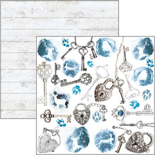 Load image into Gallery viewer, Ciao Bella - Fussy Cut Pad 6x6 24/Pkg - Winter Journey. With beautiful snowy images the Winter Journey collection has a cool color palette of ice blue and white perfect for your Winter projects and greeting cards. Available at Embellish Away located in Bowmanville Ontario Canada.