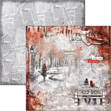 Load image into Gallery viewer, Ciao Bella - Pad 12x12 - 12/Pkg - Paris Je t’aime. “Paris Je t’aime” is an elegant and modern collection that celebrates Paris with a refined combination of white, black, and red details. Available at Embellish Away located in Bowmanville Ontario Canada.