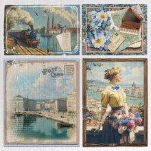 Load image into Gallery viewer, Ciao Bella - Vellum Fussy Cut 6"x6" - 6/Pkg - Eastern Journey. Available at Embellish Away located in Bowmanville Ontario Canada.