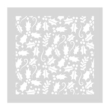 Load image into Gallery viewer, Crafter's Companion - Stencil Set - Holly Jolly Christmas. Each stencil features three themed stencils, a background stencil, a border stencil, and a icon stencil. Use the stencils together or separately for your projects for maximum creative opportunity Available at Embellish Away located in Bowmanville Ontario Canada