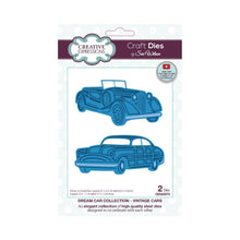 Load image into Gallery viewer, Creative Expressions - Craft Die By Sue Wilson - Vintage Cars. This Vintage Cars craft die from Sue's Dream Car collection is perfect to create cards and projects for the man in your life for all occasions. Available at Embellish Away located in Bowmanville Ontario Canada.