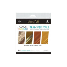 Charger l'image dans la galerie, Deco Foil - Harmony Foil Pack - 6X6 - 20 Sheets - Select from Drop Down