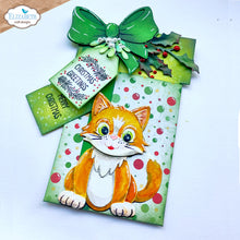 Cargar imagen en el visor de la galería, Elizabeth Craft - Clear Stamp - Warm Wishes Sentiments. Includes 14 stamps. Available at Embellish Away located in Bowmanville Ontario Canada. Example by Elizabeth Crafts brand ambassador.